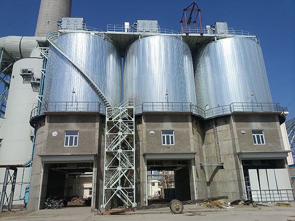 包鋁電廠(chǎng)粉煤灰鋼板倉
