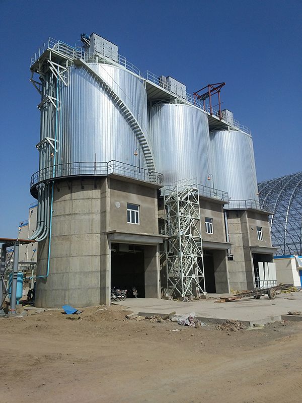 包鋁電廠(chǎng)粉煤灰倉