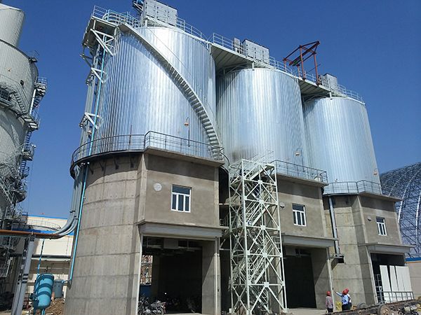 包鋁電廠(chǎng)粉煤灰倉